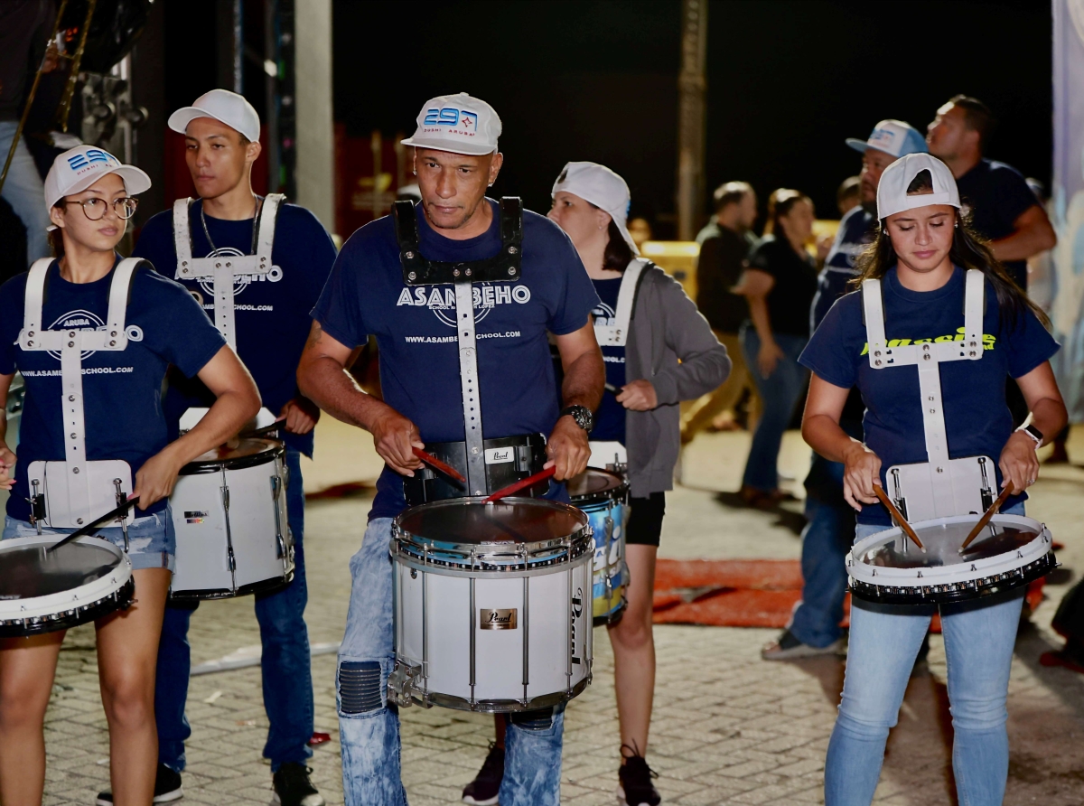 A.T.A. ta honra e herencia cultural di Asambeho durante Carnaval 71