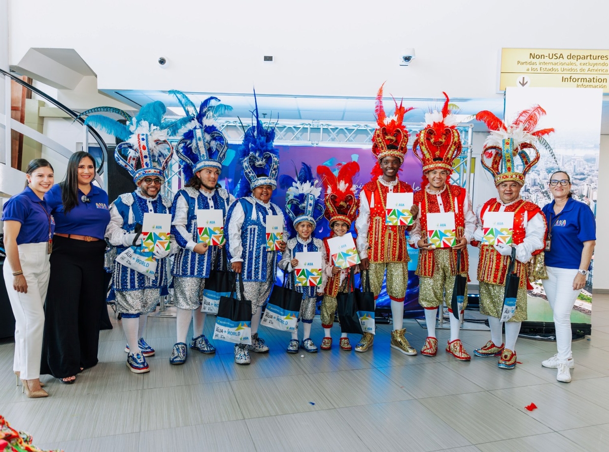 Aeropuerto di Aruba ta celebra carnaval 71 cu ceremonia oficial di premio pa e monarcanan y e finalistanan