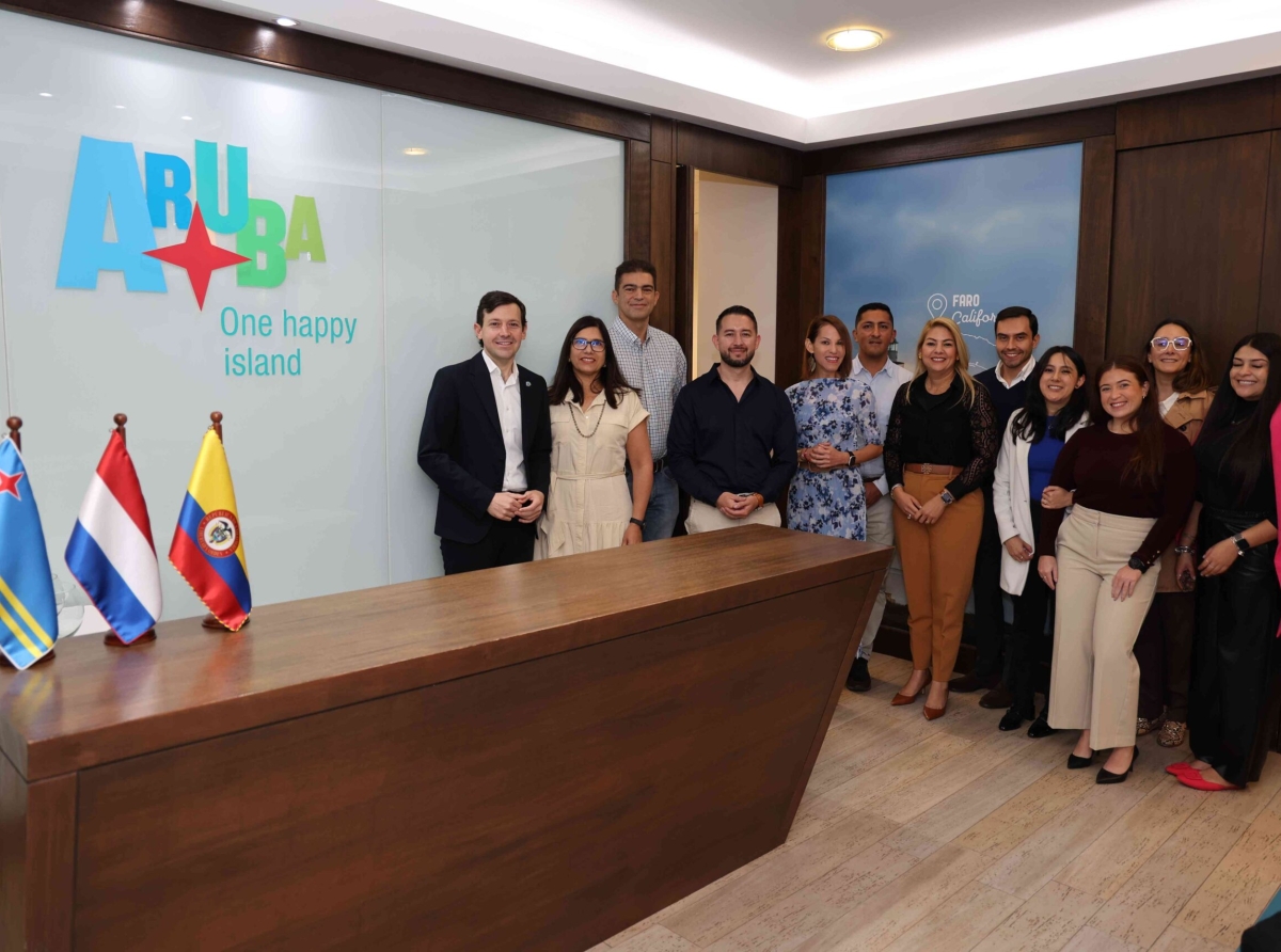 Aruba ta fortalece su presencia durante feria turistico di ANATO 2025