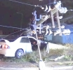 Keda leu si bo topa un accident unda a kibra palo di luz