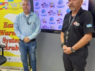 'Caribe Wave 2025' ta hopi importante pa Aruba den cuadro di lansamento di e 'Multi Hazard Early Warning System'