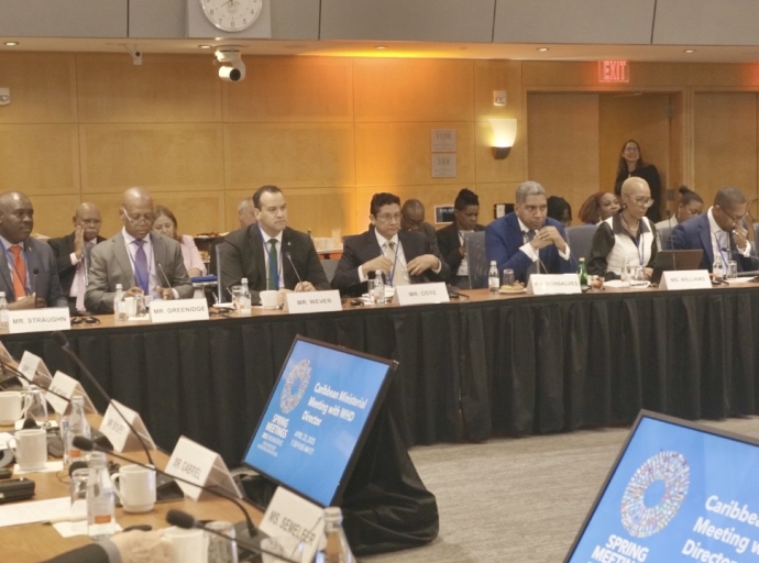 Minister Geoffrey Wever na reunion ministerial di Western Hemisphere Department 