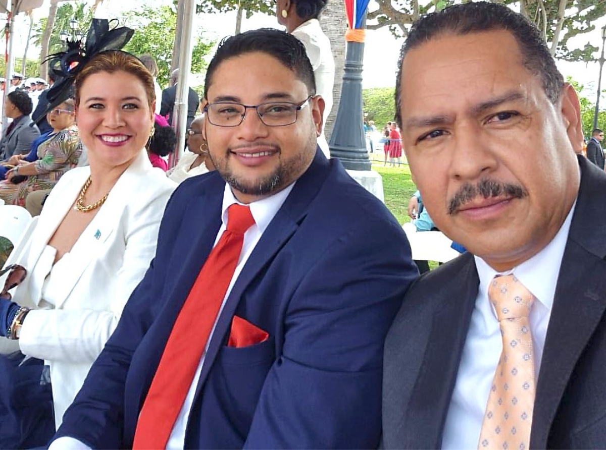 Fraccion di AVP presente na entrega Copa Hubenil Felipe B. Tromp