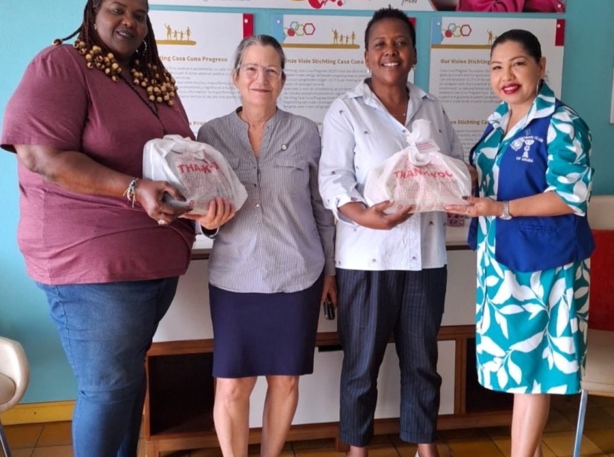 Women’s Club of Aruba ta celebra e gran exito di e proyecto “Purses of Empowerment”