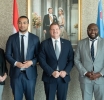 Premier Mike Eman a reuni cu Comision di Relacionnan den Reino di Tweede Kamer
