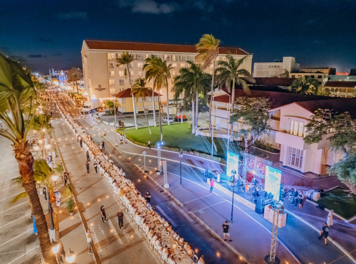 Wind Creek Aruba ta presenta e di 7 edicion di Long Table Aruba