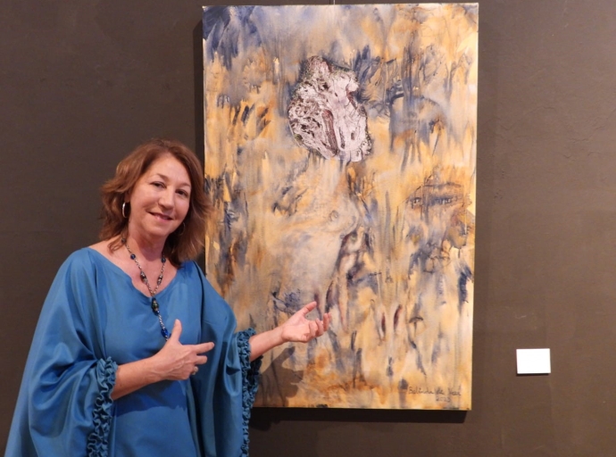 Artista plastico Belinda de Veer ta presenta su exposicion “Kimera” na Cas di Cultura