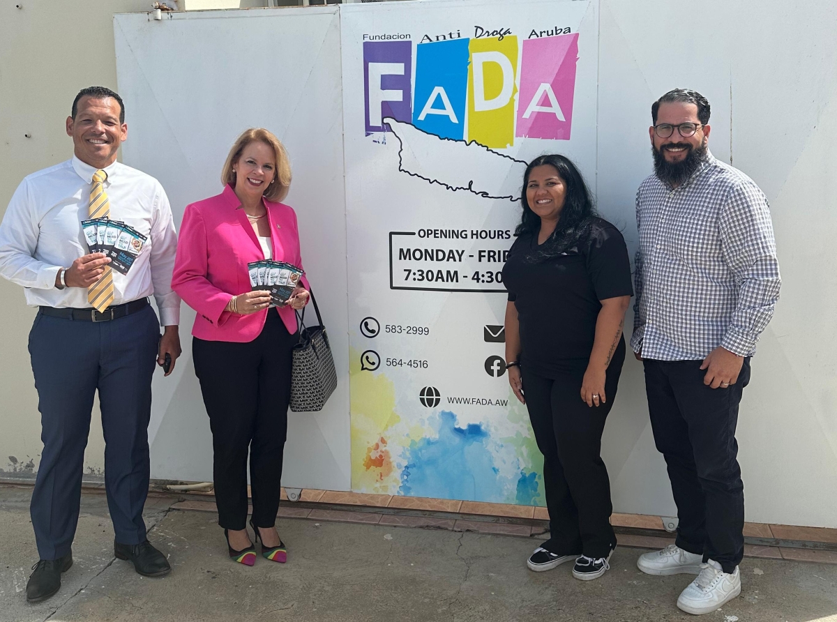 Fraccion di MEP ta compromete pa yuda Fundacion FADA