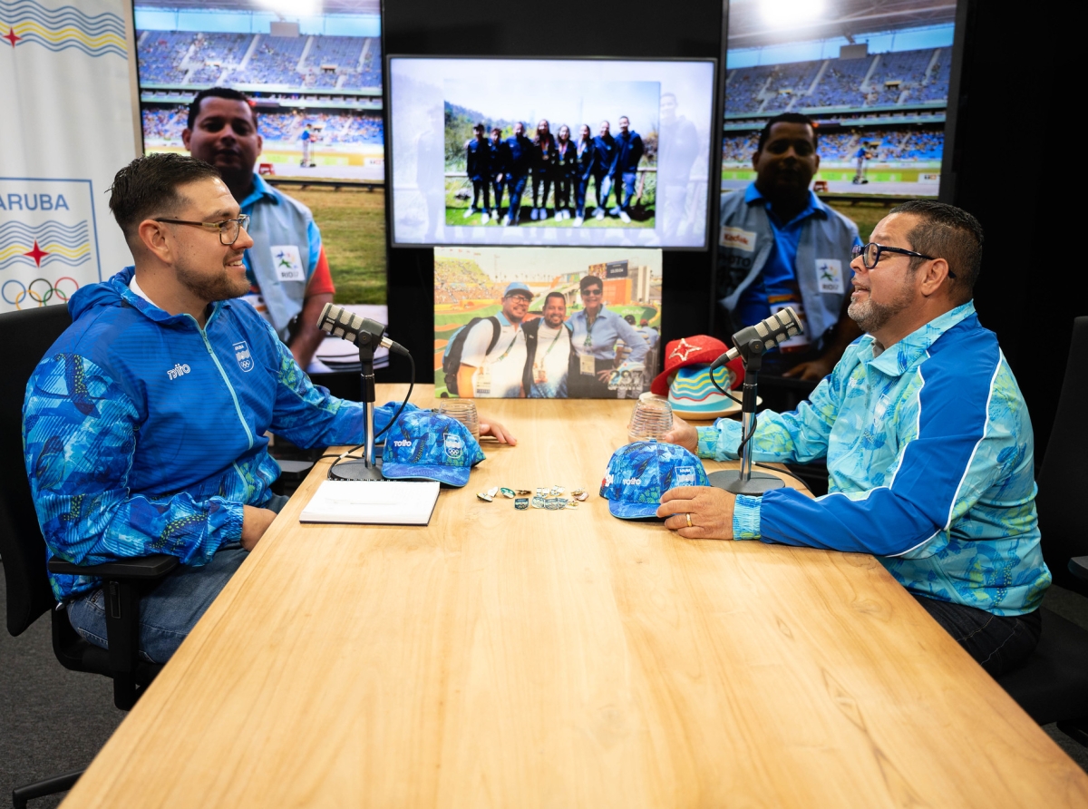Seever Krozendijk ta conta e storia di su trayectoria cu Comite Olimpico Arubano