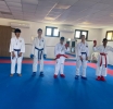 Demostracion di nivel halto di Karate den competencia organisa pa Dojonan Budokan y Shoshinkai