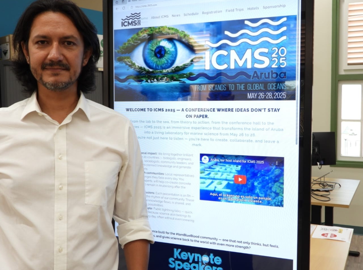 “International Conference of Marine Science” ta tuma luga dia 26 y 28 di Mei na Universidad di Aruba