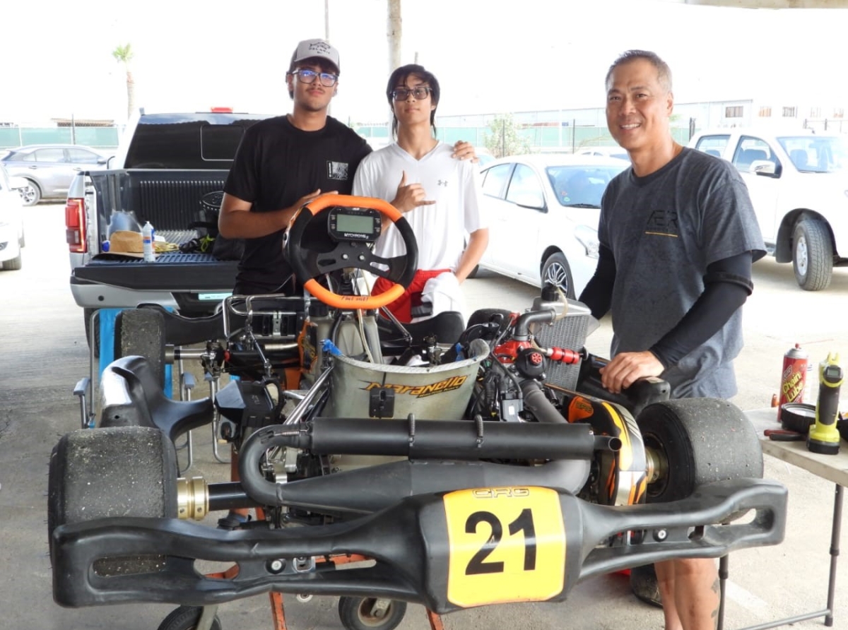Un dia fenomenal di competencia di Karting di 'Road2Pro'