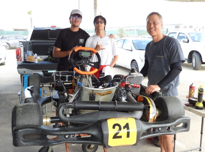 Un dia fenomenal di competencia di Karting di 'Road2Pro'