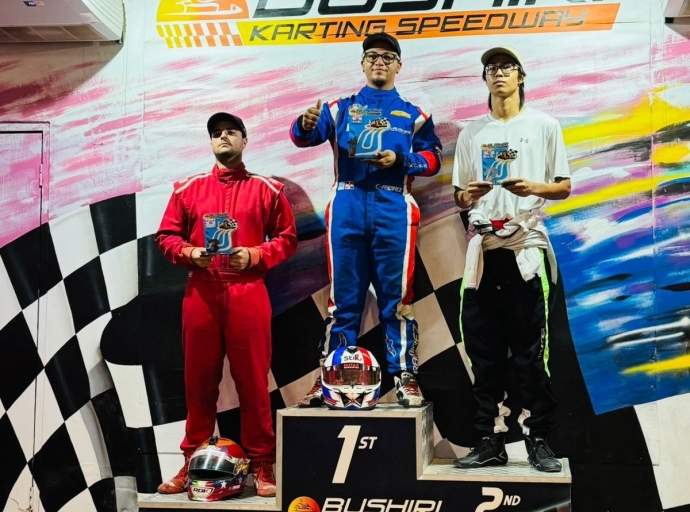 Resultado di competencia di Karting di 'Road2Pro'