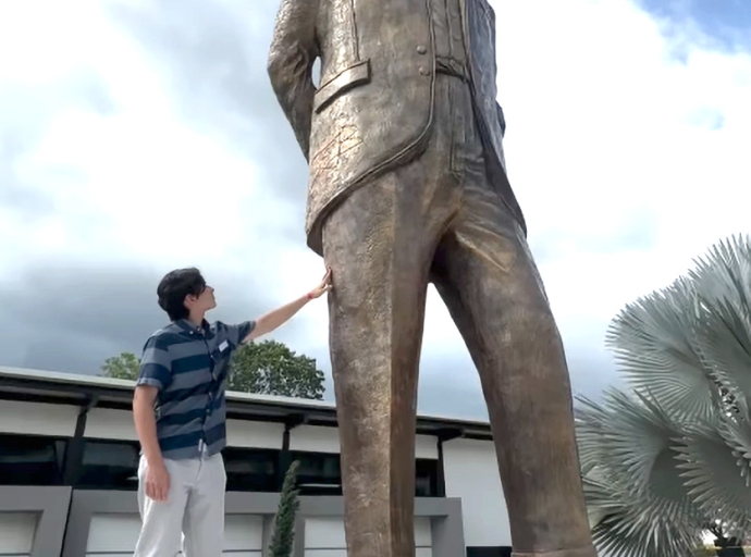 Hoben na Venezuela a traha e scultura mas grandi di mundo dedica na Dr. José Gregorio Hernández