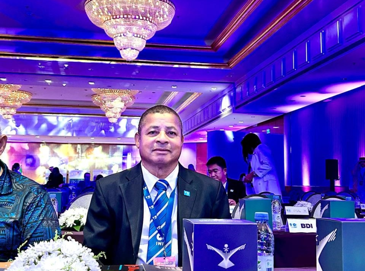    Hugo Themen ta participa den IWF Electoral Congress na Riyadh na Arabia Saudita