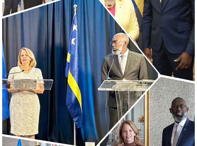 Ex Prome Minister di Aruba Evelyn Wever-Croes cu palabranan di pabien na Sr. Pik Pisas y MFK