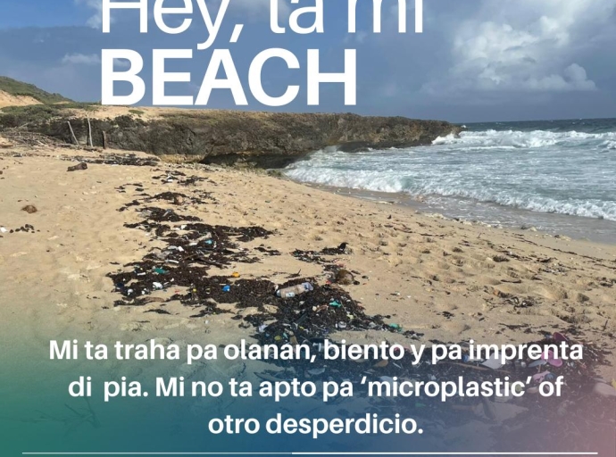 Ban renoba nos compromiso pa combati polucion di plastic pa un futuro saludabel y sostenibel pa Aruba