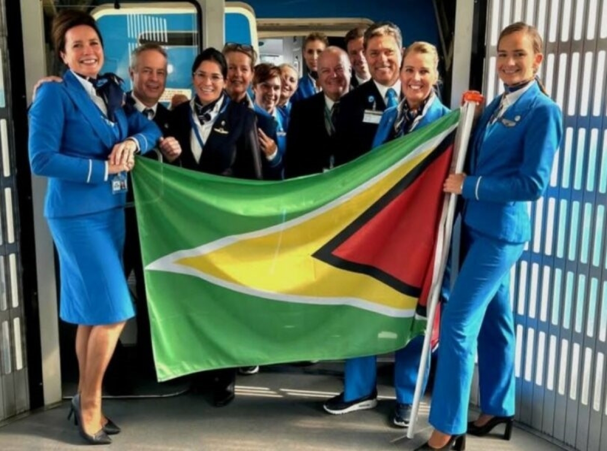 KLM a cuminza cu vuelonan for di Hulanda pa Guyana