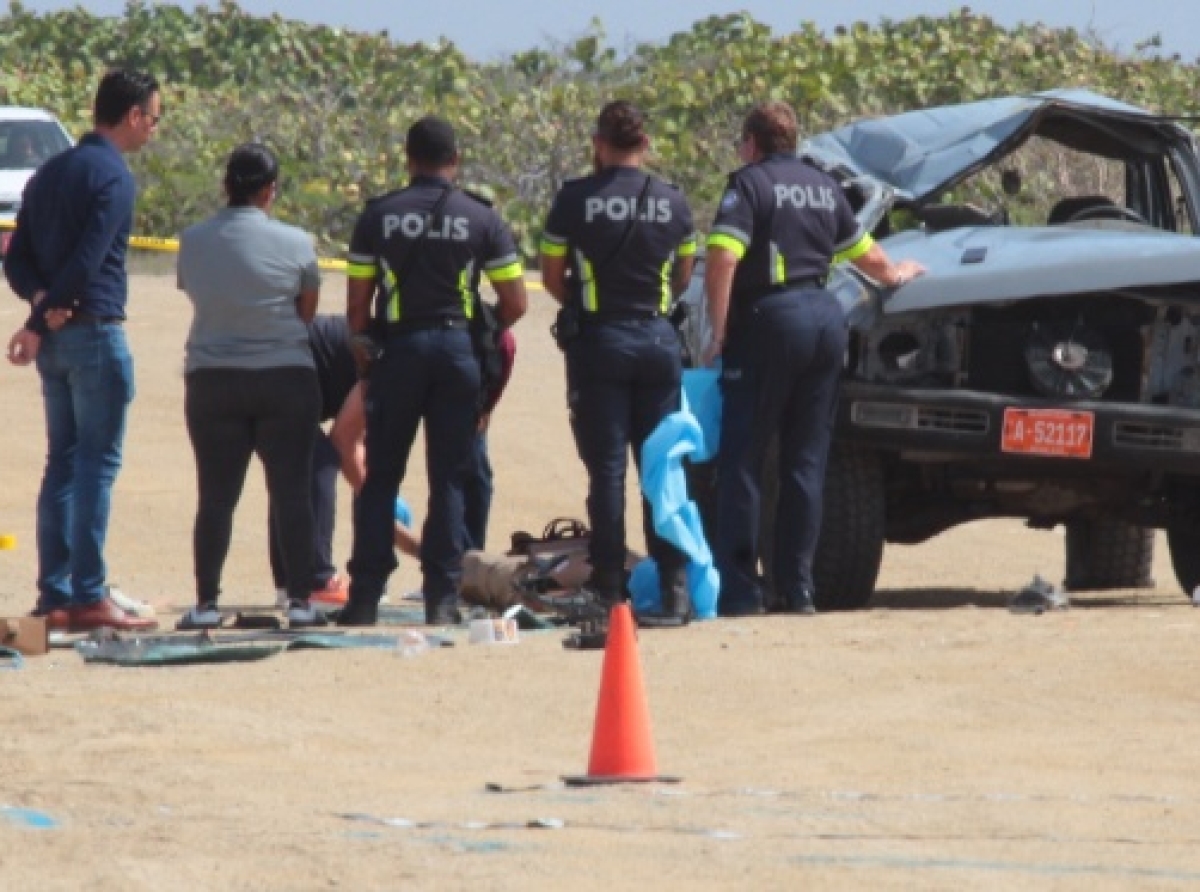 Accident a cobra bida di hoben Colombiano di 24 aña