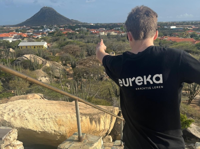 Siete studiante di Belgica a bin core stage na diferente compania na Aruba