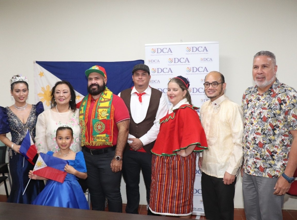 Portuguesnan na Aruba ta celebra 60 aña di 'Dia di Portugal, Dia di Luis Vas de Camoes y dia di Comunidad Portugues