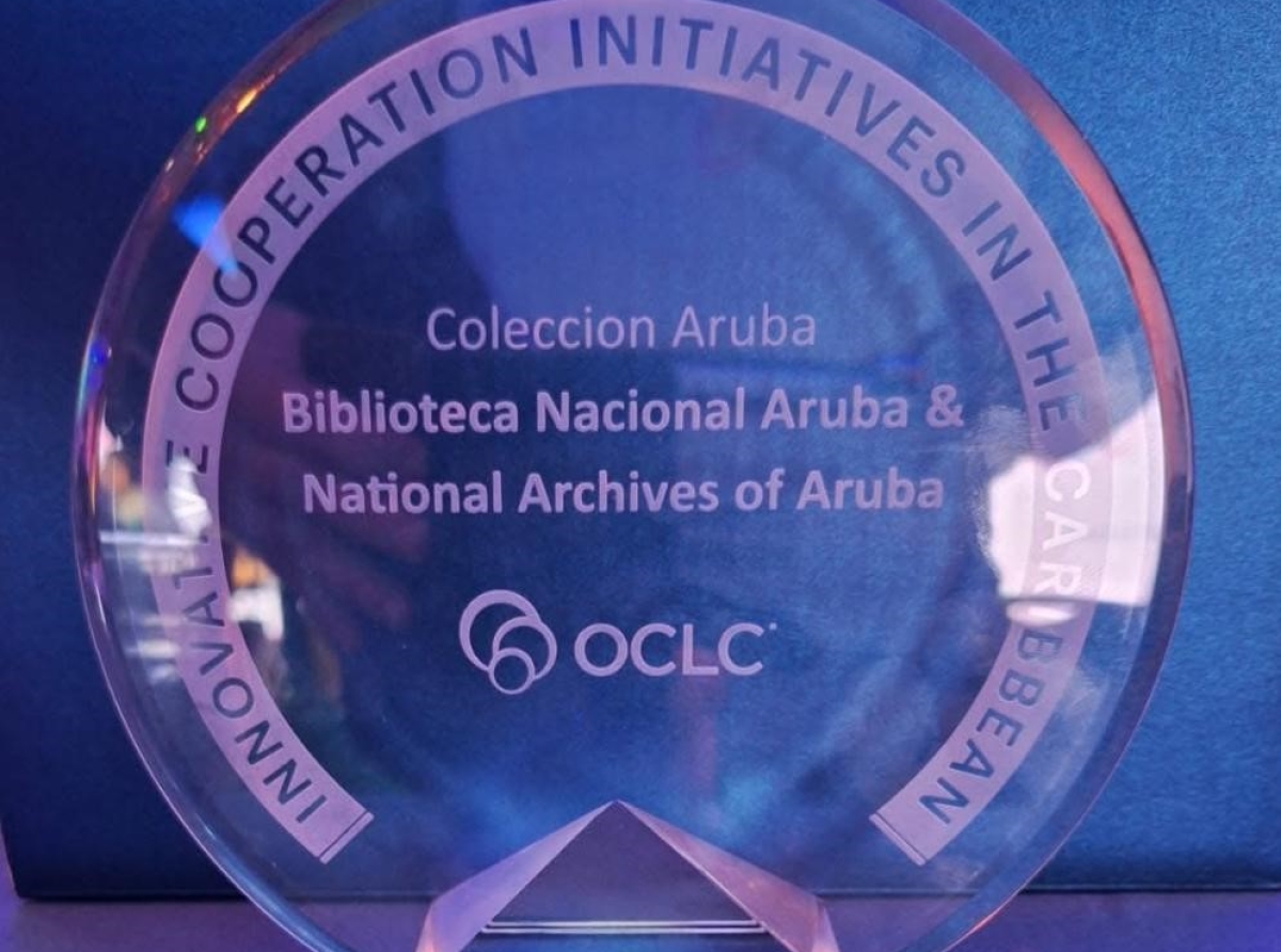 Premio pa Biblioteca Nacional y Archivo Nacional Aruba ta un reconocimento pa nan liderazgo den cooperacion cultural