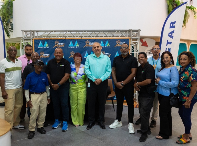 SETAR ta orguyoso di aporta na e evento Calypso Showdown