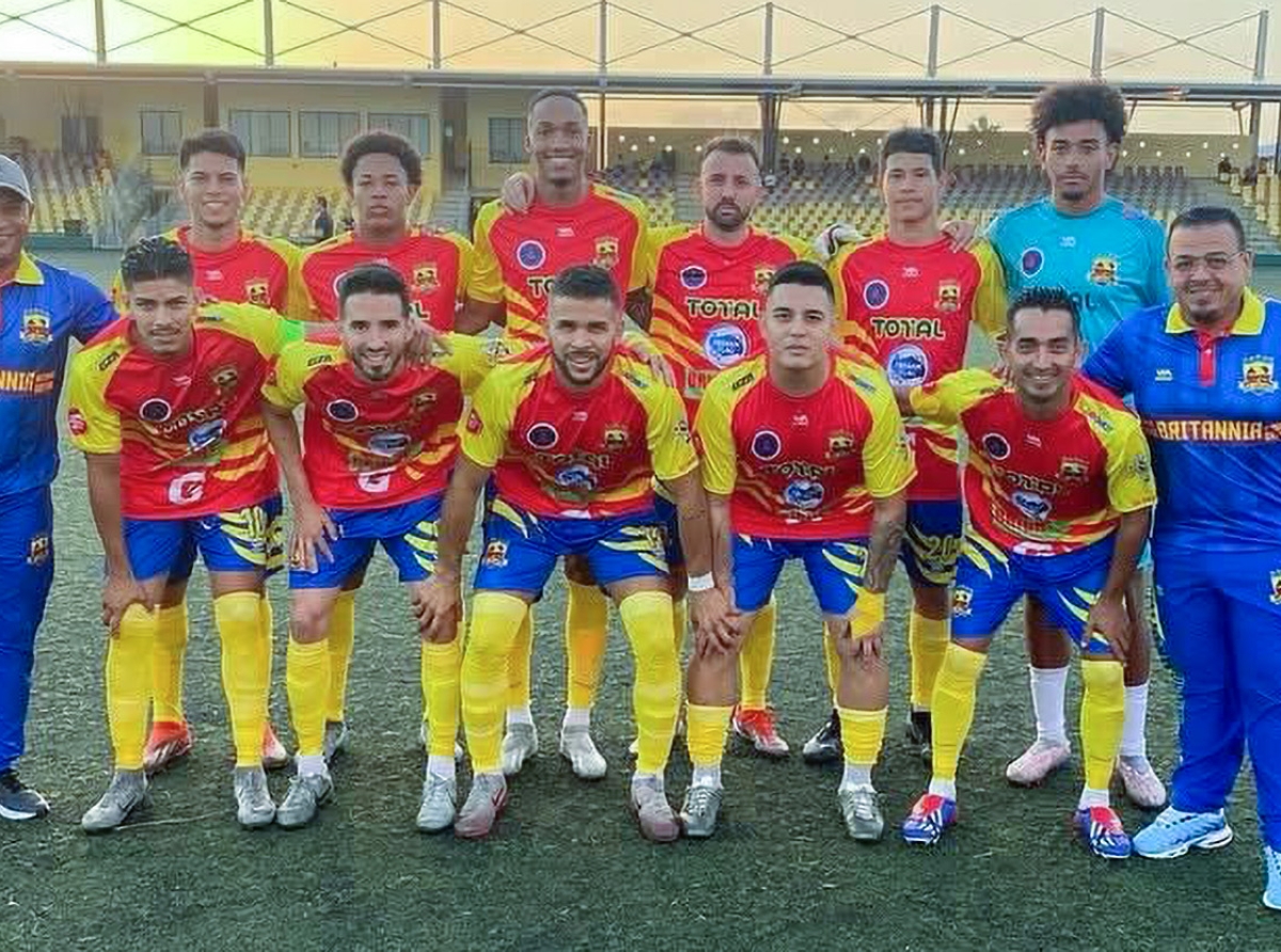 E campeonnan di Aruba SV Britannia lo competi den CFU Club Shield