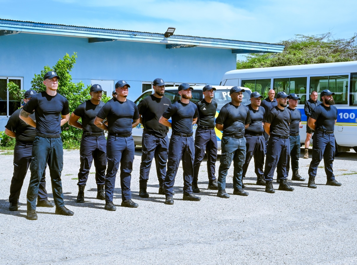Grupo nobo di Polis ta cla pa subi caya y traha pa Aruba