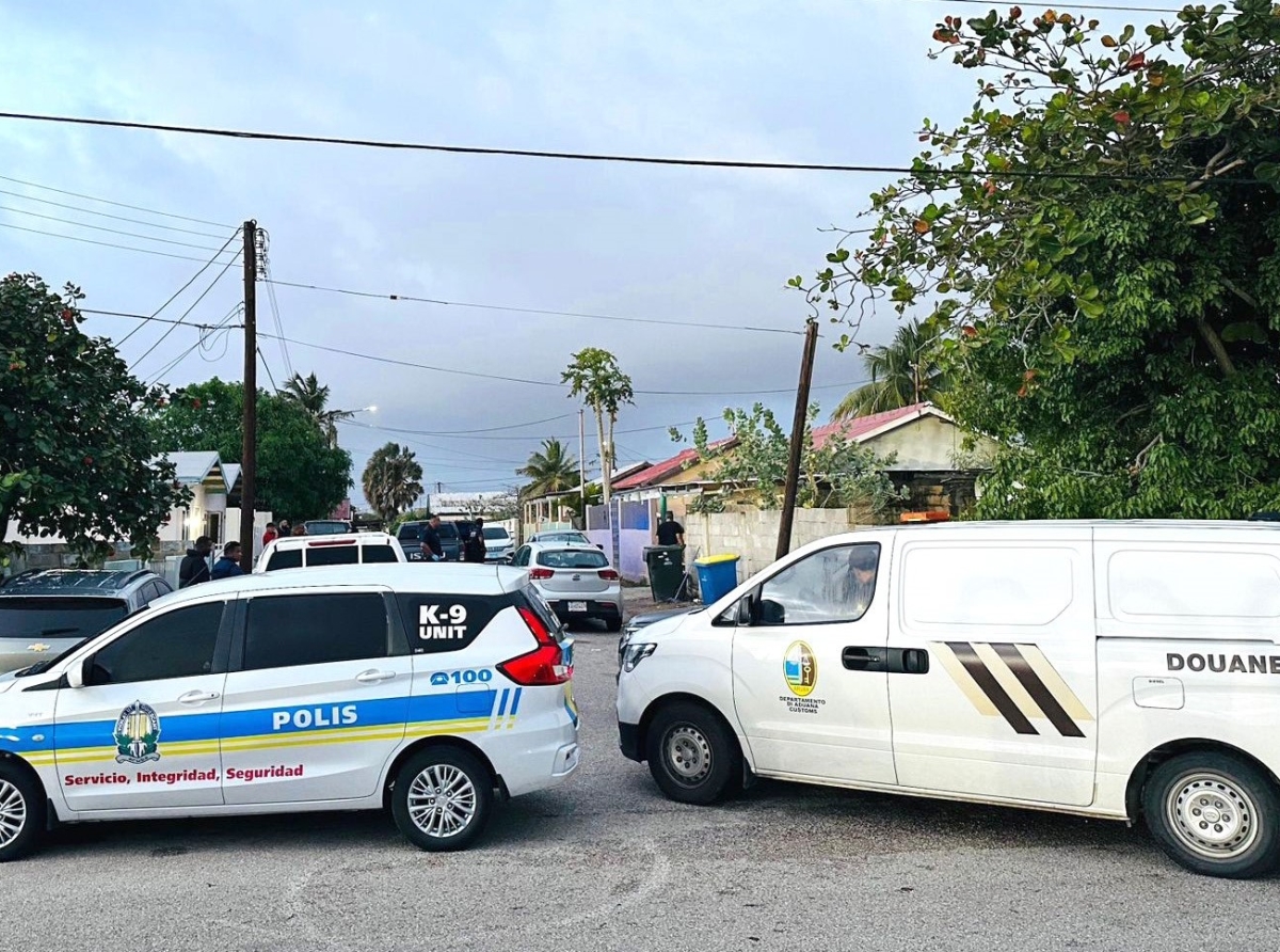 Razzia na Dakota a produci un detencion cu monton di droga y hopi placa confisca
