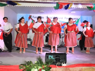 Comunidad cu gran acogida na e Fiesta Cultural pa clausura celebracion, na Club Primavera