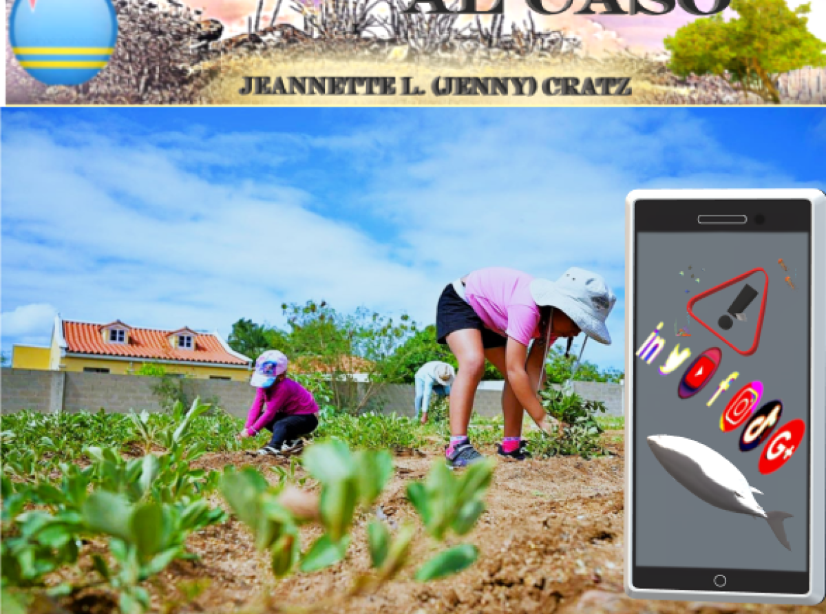Accion Hulandes contra smartphone cu a bira droga pa hubentud!