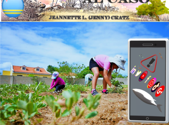 Accion Hulandes contra smartphone cu a bira droga pa hubentud!