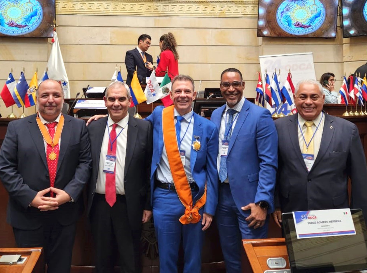 Parlamentario Clifford Heyliger nombra como vice-presidente adhunto di Caribe den congreso di ODCA