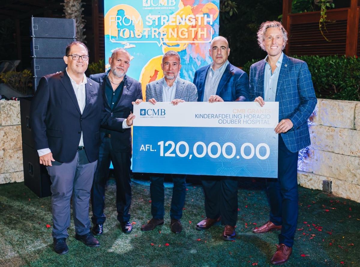 CMB ta haci donacion di 120,000 florin na HOH   