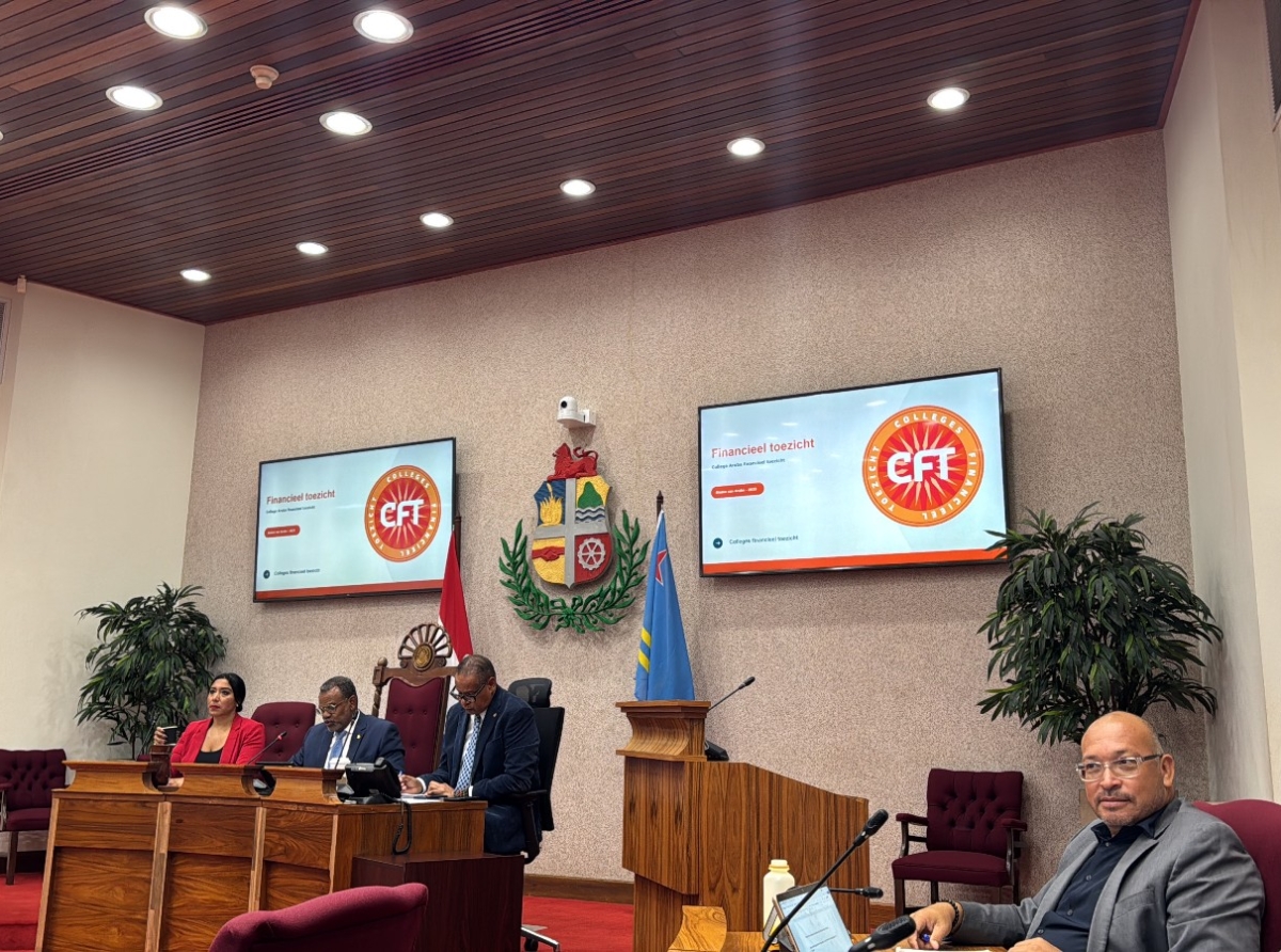 CAft a bishita Parlamento pa un encuentro tecnico