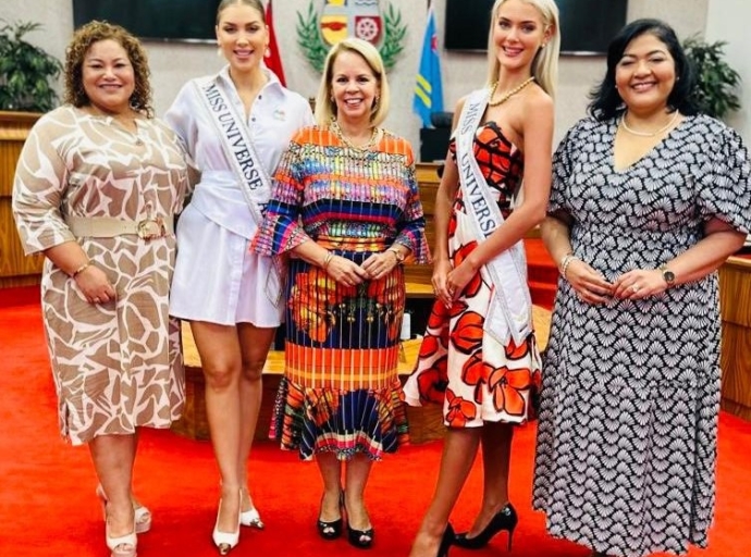 MEP a reconoce servicio di Miss Universe di bishita