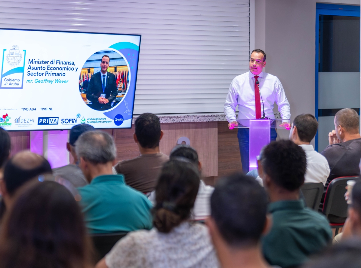 Proyecto pa horticultura local ta bira realidad cu Agri-Innovation Park