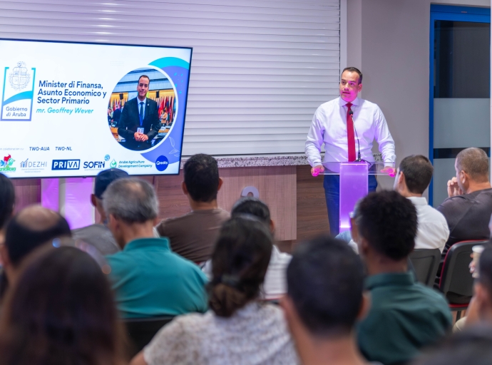 Proyecto pa horticultura local ta bira realidad cu Agri-Innovation Park