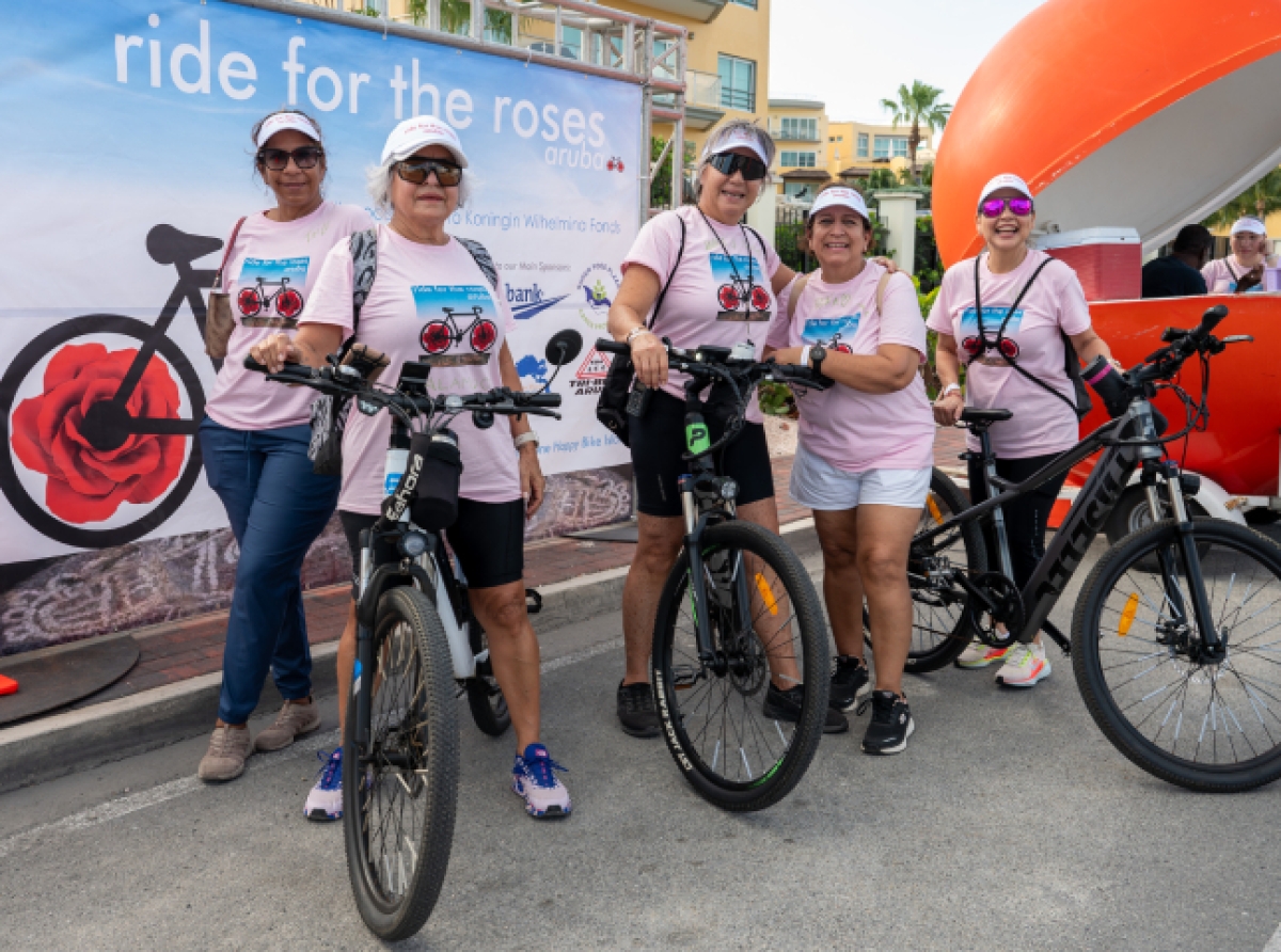 Diadomingo 30 di November 2025 lo tin e di dos edicion di ‘Ride for the Roses’   