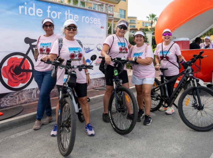 Diadomingo 30 di November 2025 lo tin e di dos edicion di ‘Ride for the Roses’   