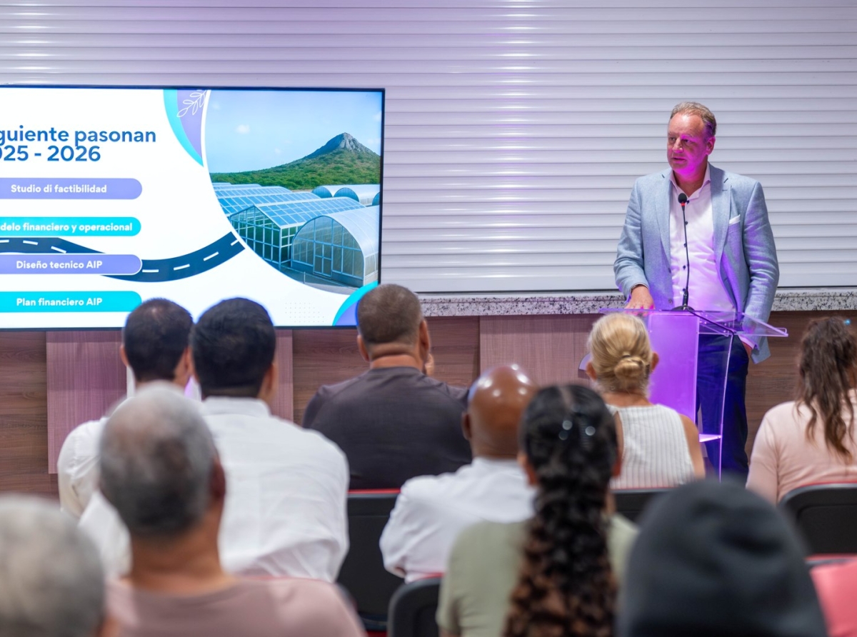 Hunto cu Hulanda a cuminza cu Fase 1 di e Agri Innovation Park