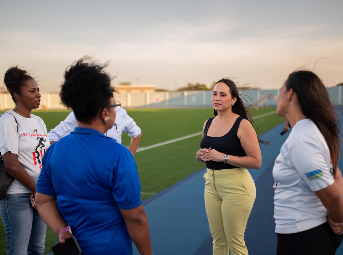 Nos Compromiso ta pa finalisa e proyecto di Stadion Guillermo Prospero Trinidad cu calidad y claridad