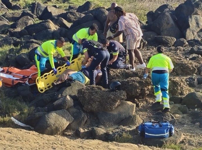 Dama turista a bolter cu UTV y a keda herida