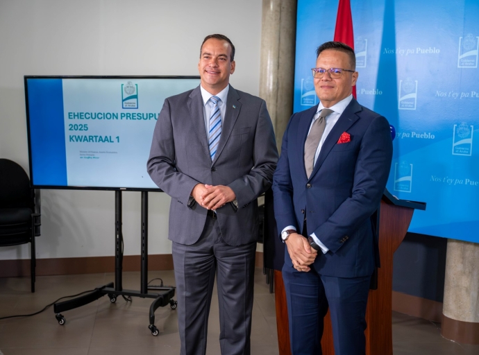 Gobierno lo elabora cada kwartaal riba e ehecucion di presupuesto 2025