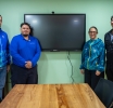 Comite Olimpico a ricibi donacion promocion di deporte