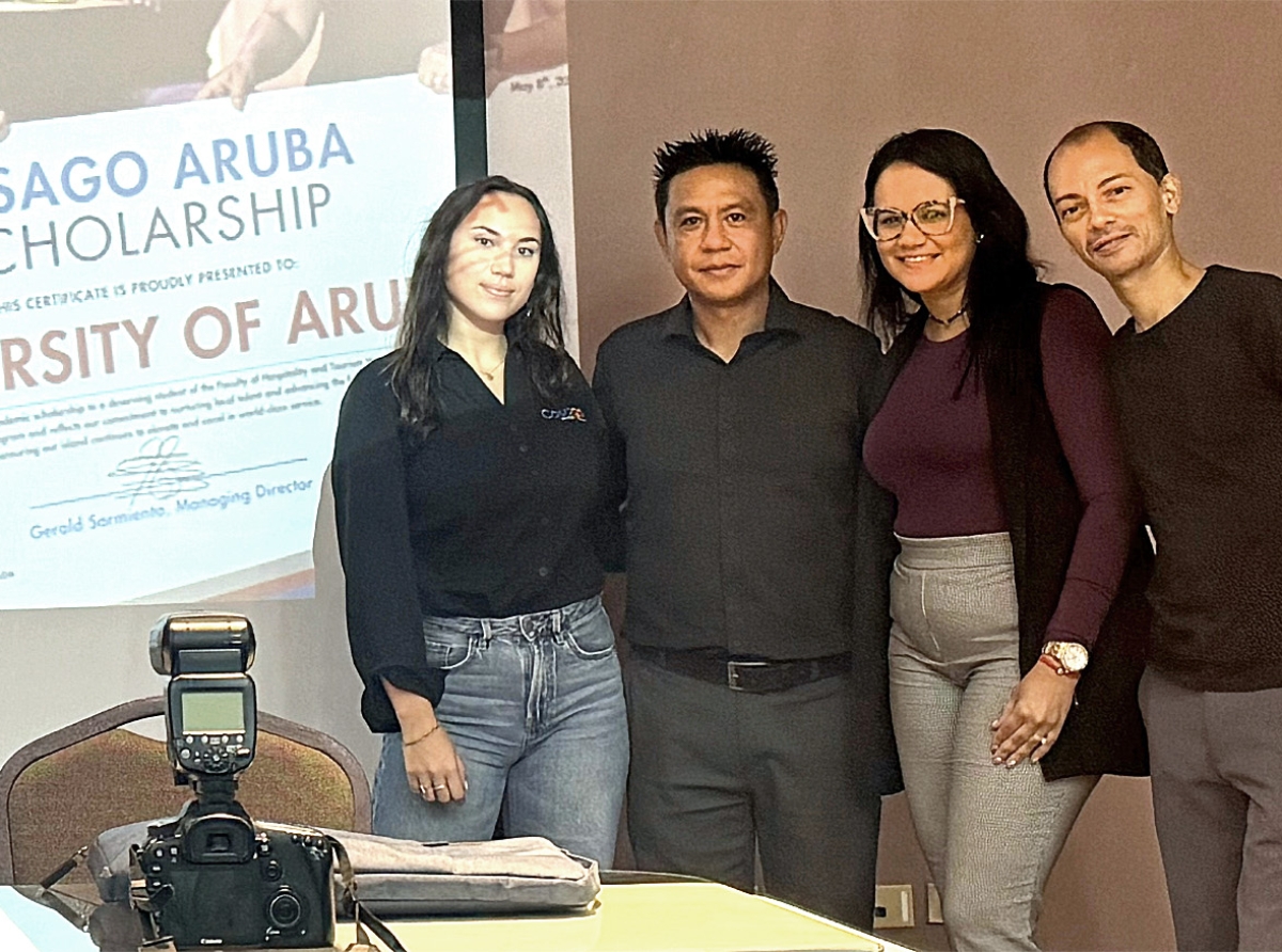 Casago Aruba ta introduciendo beca pa studiante den hospitalidad