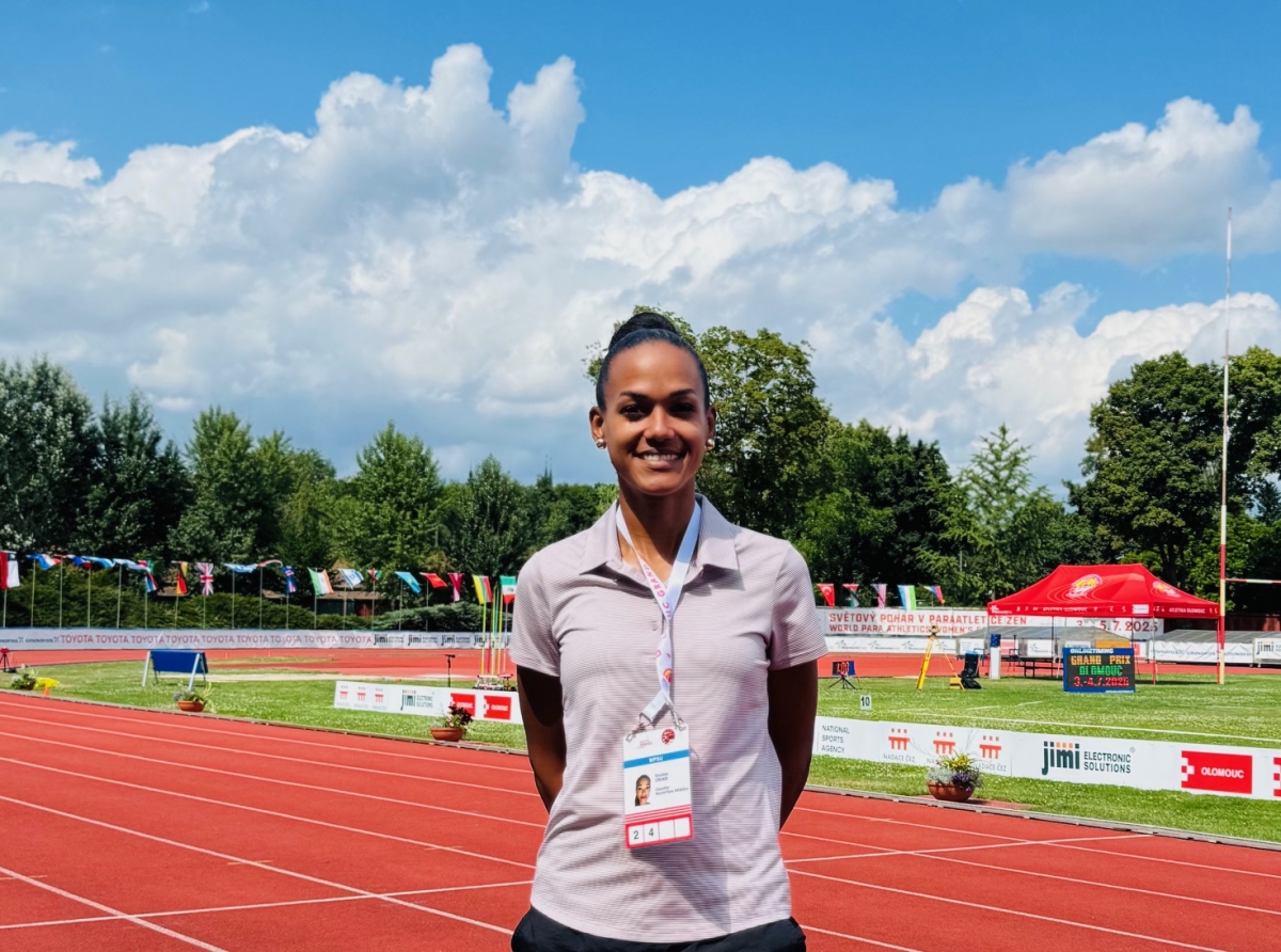 Shardea Arias-Croes reconoci oficialmente como un 'World Para Athletics International Classifier Trainee'