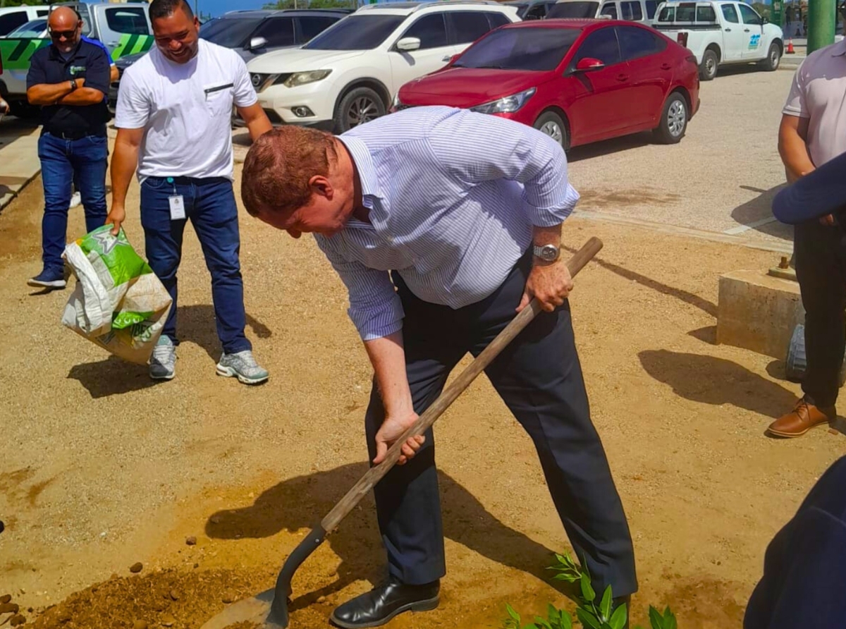 Mata di Fofoti planta na Jaburibari durante Accion di Bario